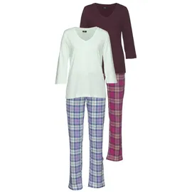 H.I.S. Pyjama Bunt kariert 36/38