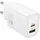 HOCO Ladegerät 20W USB-C/A PD QC3.0 Schnellladen Weiß