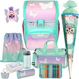 pridera Butterfly Wishes 10-tlg. pink/rosa/mint