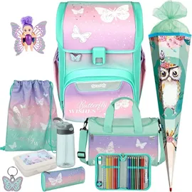 pridera Butterfly Wishes 10-tlg. pink/rosa/mint
