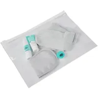 topmatic® Gleitverschlussbeutel 32,0 x 23,0 cm transparent/weiß 1 St.