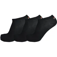 Fila Sneakersocken 3er Pack Schwarz 39-42