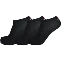 Fila Sneakersocken 3er Pack Schwarz 39-42