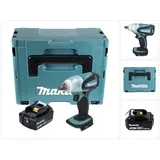 Makita DTW 251 F1J Akku Schlagschrauber 18 V 230 Nm 1/2" + 1x Akku 3,0 Ah + Makpac - ohne Ladegerät