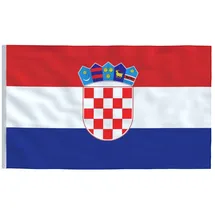 vidaXL Flagge Kroatiens 90×150 cm