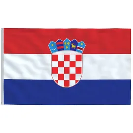 vidaXL Flagge Kroatiens 90×150 cm