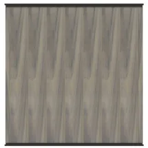 OSMO Flex Fence Grundelement 180 x 188 cm Silvergrey