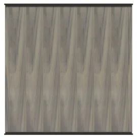 OSMO Flex Fence Grundelement 180 x 188 cm Silvergrey