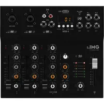 IMG Stage Line IMG Stageline MXR-4 Konsolen-Mischpult Anzahl Kanäle:4 Bluetooth, USB-Anschluss