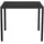 VCM ebuy24 Gartentisch Schwarz und Schwarz