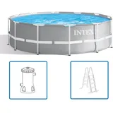Intex Prism Frame Set 366 x 99 cm inkl. Poolleiter
