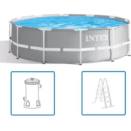 Intex Prism Frame Set 366 x 99 cm inkl. Poolleiter