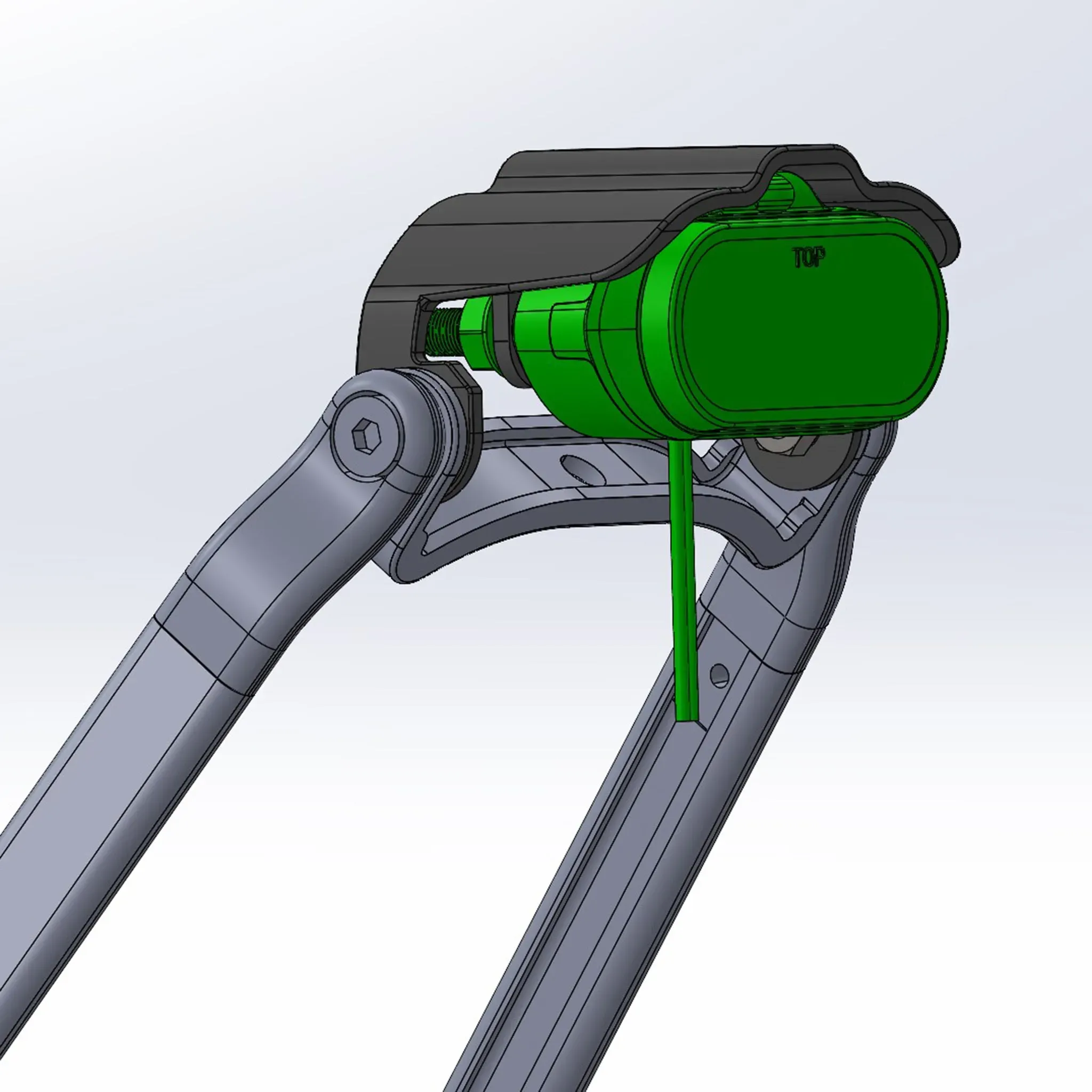 Rücklichthalterung - Ersatz - 1x Rücklicht RZ60 Dynamo