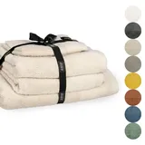 Schöner Wohnen SENSE Handtuchset 5-tlg. beige