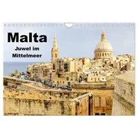 Calvendo Malta - Juwel im Mittelmeer (Wandkalender 2026 DIN