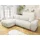 Mirjan24 Ecksofa Furyn Maxi, Eckouch mit Bettkasten und Schlaffunktion, Ottomane universal, L-Form (Farbe: Velo 621) - Beige