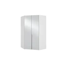 Möbel Boss Eckschrank New York 120 x 236 x 120 cm Weiß