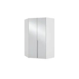 Möbel Boss Eckschrank New York 120 x 236 x 120 cm Weiß