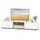 Costway TV-Lowboard 160 x 35 x 30 cm Braun Holz