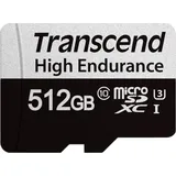 Transcend USD350V microSD-Karte Retail 512GB Kit, UHS-I Class 10 (TS512GUSD350V)