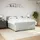 vidaXL Boxspringbett 180 x 200 cm Hellgrau