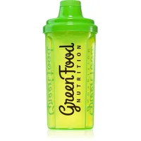 GreenFood Nutrition Shaker Shaker Transparent Green 500 ml