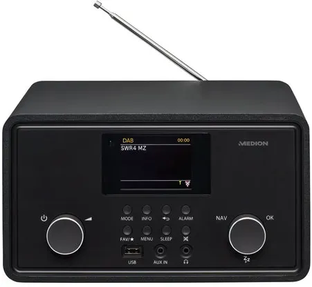 Medion® Stereo-Internetradio Md88069 schwarz