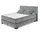 ed exciting design Boxbett Anthrazit, - H4, 9-Zonen, 160x200, cm Bettkasten, mit Wendematratze erhältlich in verschiedenen Breiten