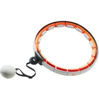 CRIVIT Hula-Hoop-Reifen mit Gewicht (Orange)
