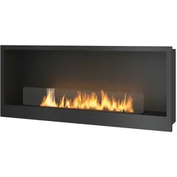 SOLOLED INSIDE 1200 Infire eingebauter Bioethanol-Kamin mit Glas