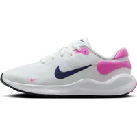 Nike Revolution 7 Oxford-Schuh, White Midnight Navy Playful Pink, 35 EU