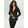 Aniston SELECTED Kurzblazer gemustert Orange/Schwarz 38