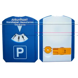 HP Autozubehör 19944 Parkscheibe 15mm x 11cm mit Wischlippe zum Wasserabstreifen, mit Profiltiefenmesser, mit Münzbox, mit