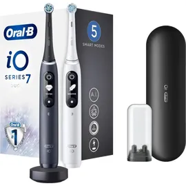 Oral-B iO Series 7 white alabaster + 2.Handstück black onyx