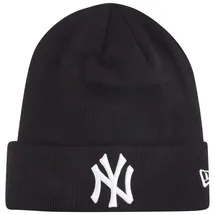 New Era MLB Essential CUFF Knit NYY BLK New York Yankees - - ONE SIZE