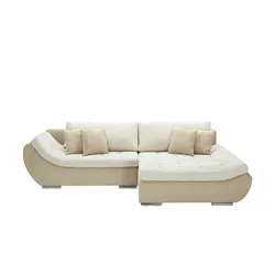 switch Ecksofa  Hugo , creme , Maße (cm): B: 288 H: 90 T: 185