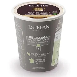 Esteban Refill für dekorative Duftkerze CEDRE Kerze 170 g 