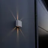 Lutec GEMINI BEAMS Wandleuchte, LED rechteckig, 5104003032