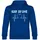 multifanshop Hoodie Herzschlag Blau 3XL