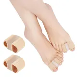 Bzzerumy 2 Stück Zehentrenner,Hallux valgus korrektur, zehenspreizer,Hallux valgus, zehenspreizer Hallux valgus, hammerzehen korrektur, Hallux zehenspreizer