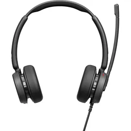epos Impact 400 MS UC ANC Usb-C+A – On-Ear-Headset mit Kabel, Hybrid-ANC und USB-C/USB-A – Für Microsoft Teams Zertifiziert