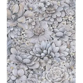 Marburg Botanica Vliestapete 10,05 x 0,53 m 0 g Grau/Schwarz