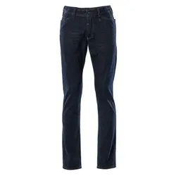 Manhattan Jeans FRONTLINE, Gewaschener dunkelblauer Denim, Größe W32L34 - dunkelblau - 32/34