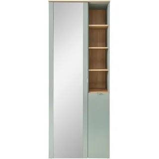 Innostyle Garderobenschrank »BARI in Grün/Eiche Artisan