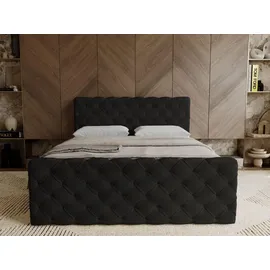 GRAINGOLD Lunaris 160 x 200 cm Schwarz