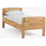 DICO Wildeiche Massivholz Komfortbett Seniorenbett 430.00, Wildeiche Honig geölt Größe 90x190 cm