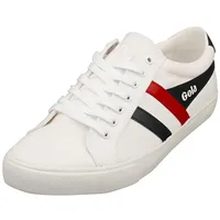 GOLA Herren Varsity Sneaker, Weiß (White/Navy/red Wr), 43 EU