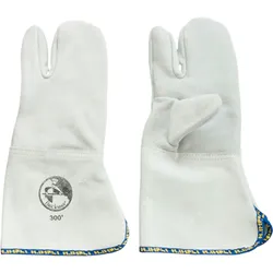 Stalgast Backhandschuhe, drei Finger, hitzebeständig bis 300 °C