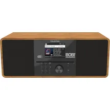 Telestar BOBs Rock Radio 2.0 – DAB+/Internetradio mit CD-Player – Holz