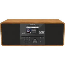 Telestar BOBs Rock Radio 2.0 – DAB+/Internetradio mit CD-Player – Holz